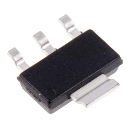 10 pcs - FZT853TA Diodes Inc FZT853TA NPN Transistor, 6 A, 100 V, 3 + Tab-Pin SOT-223