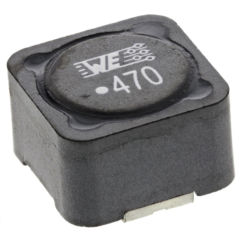10 pcs - 744770147 Wurth, WE-PD, 1280 Shielded Wire-wound SMD Inductor with a Ferrite Core, 47 μH ±20% Wire-Wound 2.7A Idc