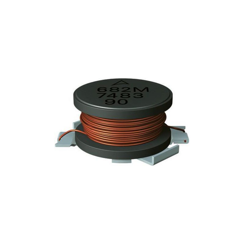 10 pcs - B82464A4333K000 EPCOS, B82462-A4 Wire-wound SMD Inductor with a Ferrite Core, 33 μH ±10% Wire-Wound 1.8A Idc