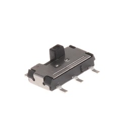 10 pcs - AYZ0202AGRLC C & K PCB Slide Switch DPDT On-On-On 100 mA @ 12 V dc Slide