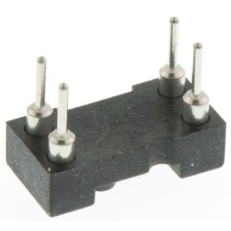 50 pcs - 110-87-304-41-001101 Preci-Dip 2.54mm Pitch Vertical 4 Way, Through Hole Turned Pin Open Frame IC Dip Socket, 1A