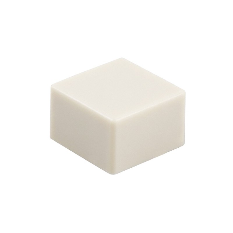 50 pcs - B32-1300 Omron Ivory Tactile Switch Cap for Series B3F-4000, Series B3F-5000, Series B3W-4000, B32-1300