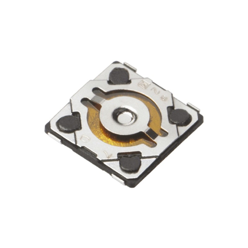 50 pcs - EVQP6LB55 Push Plate Tactile Switch, SPST 20 mA 0.58mm