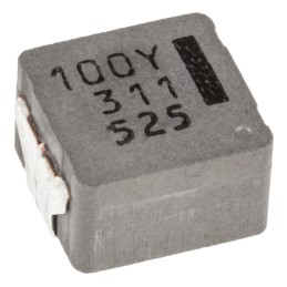 10 pcs - ETQP5M100YFK Panasonic, ETQP5M, 0854 Shielded Wire-wound SMD Inductor with a Metal Composite Core, 10 μH ±20% Wire-Woun