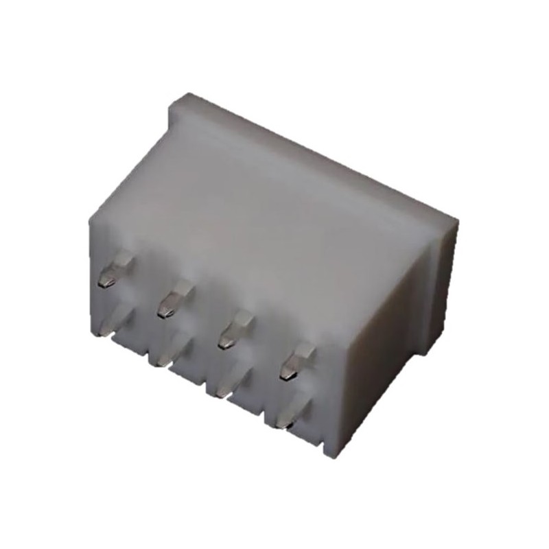 5 pcs - JST XL Series Top Entry Through Hole PCB Header, 8 Contact(s), 5.0mm Pitch, 2 Row(s), Shrouded
