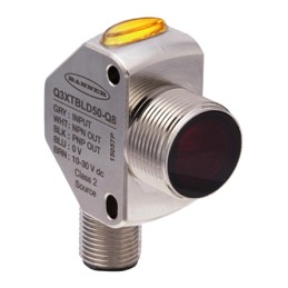 1 pcs - Banner Diffuse Contrast Sensor, Barrel Sensor, 0 - 150 mm Detection Range