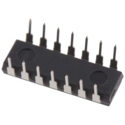 10 pcs - SN74LS06N Texas Instruments SN74LS06N Hex Inverter, 14-Pin PDIP