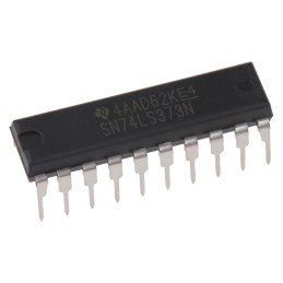 10 pcs - SN74LS373N Texas Instruments SN74LS373N 8bit-Bit Latch, Transparent D Type, 3 State, 20-Pin PDIP