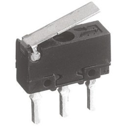10 pcs - AV4424 Panasonic Hinge Lever Micro Switch, PCB Terminal, 500 mA @ 30 V dc, SP-CO