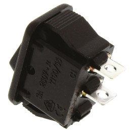 10 pcs - PRK22J5EBBNN ZF SPST, On-None-Off Rocker Switch Panel Mount