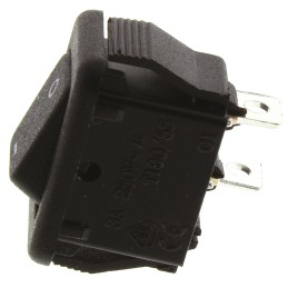 10 pcs - PRK22J5EBBNN ZF SPST, On-None-Off Rocker Switch Panel Mount