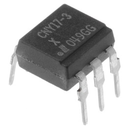 50 pcs - CNY17-3X Isocom, CNY17-3X Transistor Output Optocoupler, Through Hole, 6-Pin DIP
