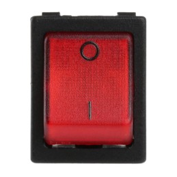 10 pcs - SX8211881G110000 Molveno Illuminated DPST, On-None-Off Rocker Switch Panel Mount