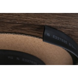 1 Reel of 5 M - RS PRO Heat Shrink Tubing, Black 9mm Sleeve Dia. x 5m Length 3:1 Ratio