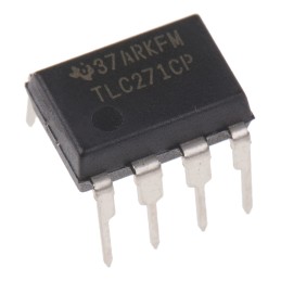 10 pcs - TLC271CP TLC271CP Texas Instruments, Op Amp, 1.7MHz, 5 - 15 V, 8-Pin PDIP