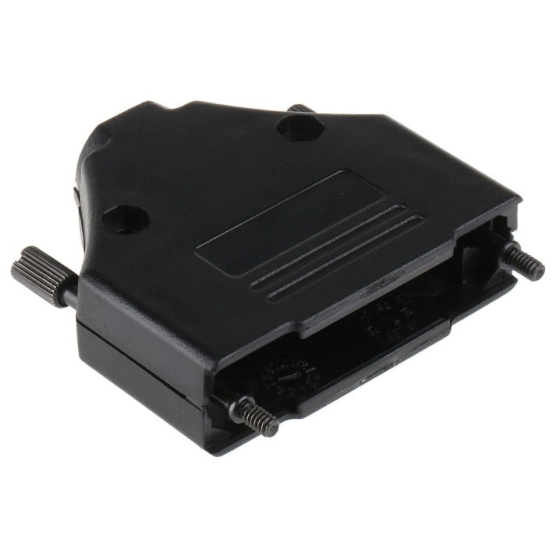 5 pcs - MH Connectors MHDTPPK Series ABS D Sub Backshell, 25 Way, Strain Relief