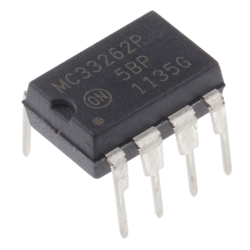 10 pcs - MC33262PG onsemi MC33262PG, Power Factor Controller 8-Pin, PDIP
