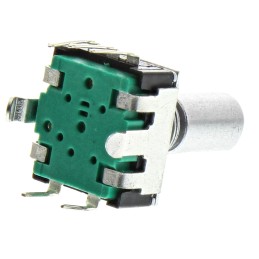 10 pcs - PEC11R-4115F-S0018 Bourns 18 Pulse Incremental Mechanical Rotary Encoder with a 6 mm Flat Shaft (Not Indexed), Through 
