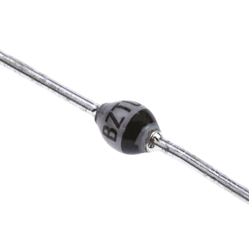50 pcs - BZT03C6V2-TR Vishay, 6.2V Zener Diode 6% 1.3 W Through Hole 2-Pin SOD-57