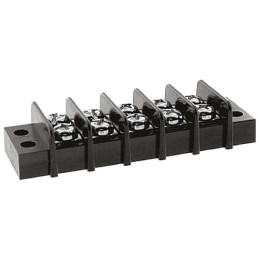 5 pcs - TE Connectivity Barrier Strip, 5 Contact, 9.53mm Pitch, 2 Row, 20A, 300 V