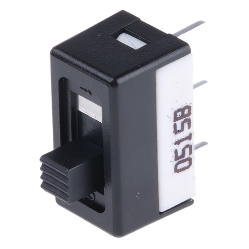 10 pcs - MSS3112D KNITTER-SWITCH PCB Slide Switch SPST Latching 3 A @ 28 V dc Slide