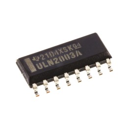 10 pcs - ULN2003AD Texas Instruments ULN2003AD, 7-element NPN Darlington Transistor Array, 500 mA 50 V, 16-Pin SOIC
