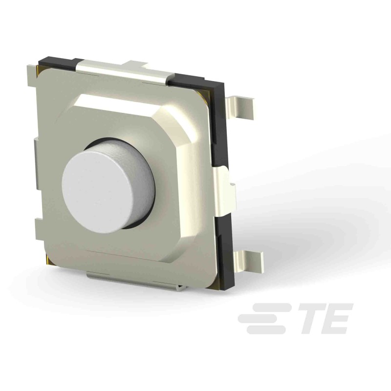 50 pcs - MSLPT5252CG4WTR Silver Tactile Switch, SPST 50 @ 12 mA @ V dc 5.2mm Surface Mount