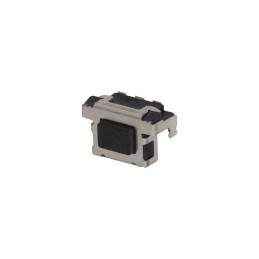 50 pcs - PTS847MM350LSMTR2 LFS Black Rectangular Tactile Switch, SPST 20 mA 0.95mm Surface Mount