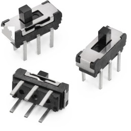 10 pcs - 452404020202 Wurth Elektronik Through Hole Slide Switch DPDT (On)-(On) 300 mA Slide