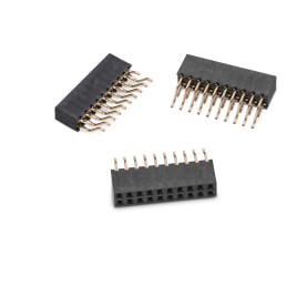 1 pcs - Wurth Elektronik WR-PHD Series Angled PCB Socket, 20-Contact, 2-Row, 2mm Pitch