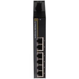1 pcs - HARTING eCon 3000 Series DIN Rail Mount Ethernet Switch, 6 RJ45 Ports, 10/100Mbit/s Transmission, 48V dc
