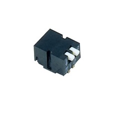 20 pcs - CHP-021TA NIDEC COPAL ELECTRONICS GMBH 2 Way PCB Piano Dip Switch DPST, Piano Actuator