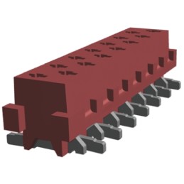 1 pcs - TE Connectivity Micro-MaTch Series Straight Surface Mount PCB Socket, 14-Contact, 2-Row, 2.54mm Pitch, Solder