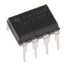 10 pcs - TLC272IP TLC272IP Texas Instruments, Op Amp, 1.7MHz, 5 - 15 V, 8-Pin PDIP