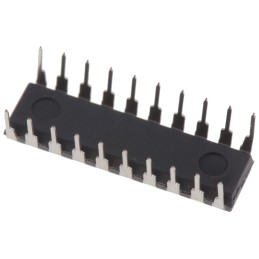 10 pcs - SN74LS374N Texas Instruments SN74LS374N Octal D Type Flip Flop IC, 3-State, 20-Pin PDIP