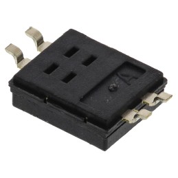 10 pcs - A6H-2102 Omron 2 Way Surface Mount DIP Switch DPST