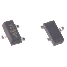 100 pcs - SI2366DS-T1-GE3 N-Channel MOSFET, 5.8 A, 30 V, 3-Pin SOT-23 Vishay SI2366DS-T1-GE3