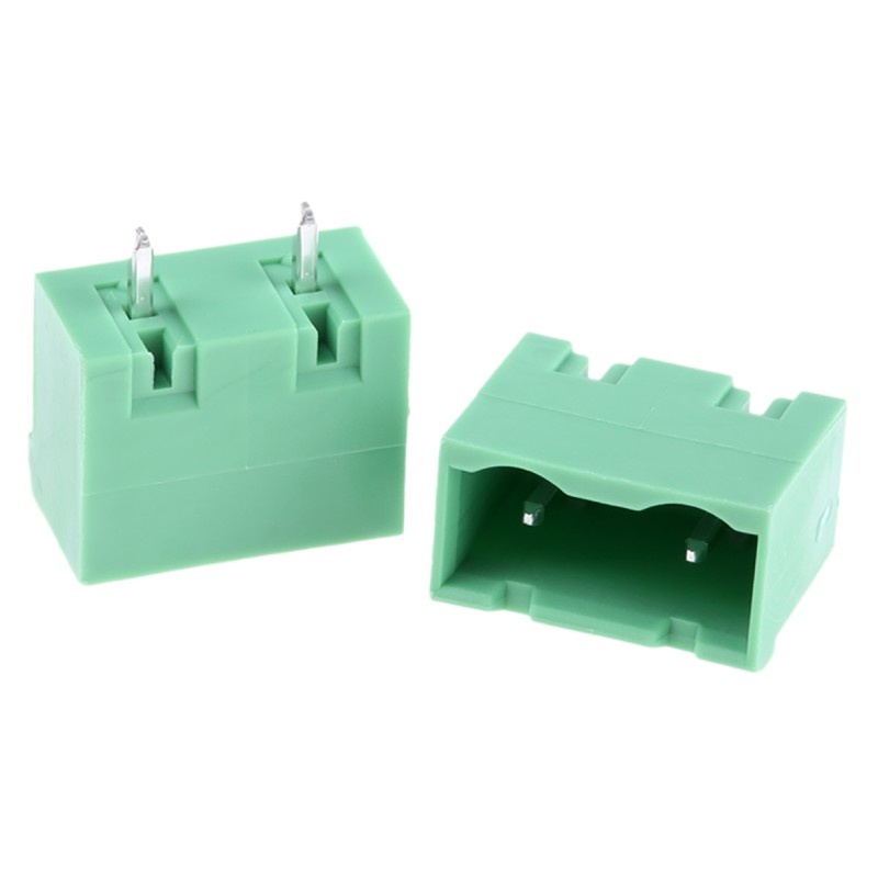 5 pcs - Phoenix Contact 7.62mm Pitch 2 Way Pluggable Terminal Block, Header, Through Hole, Solder Termination