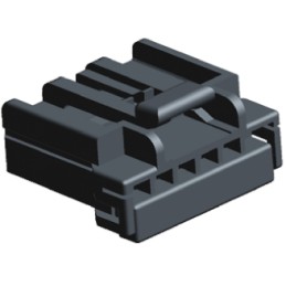 1 pcs - TE Connectivity, MULTILOCK 070 Male Connector Housing, 3.5mm Pitch, 6 Way, 1 Row