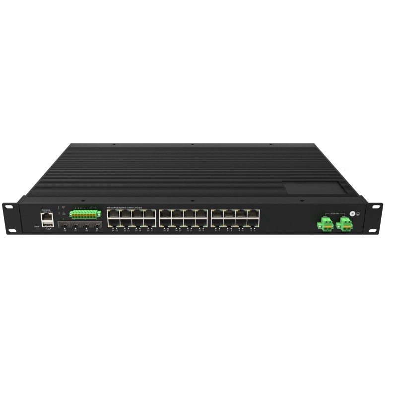 1 pcs - Managed 24 Port Ethernet Switch, RJ-45