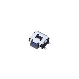 100 pcs - EVQP7A01P Black Side Tactile Switch, SPST 10 μA - 50 mA 0.65mm Surface Mount