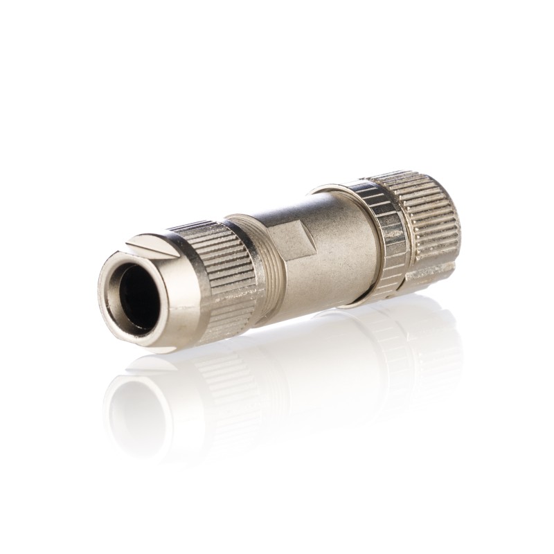 1 pcs - Phoenix Contact Circular Connector, 4 Contacts, Cable Mount, M12 Connector, Socket, Female, IP65, IP67, SACC Series