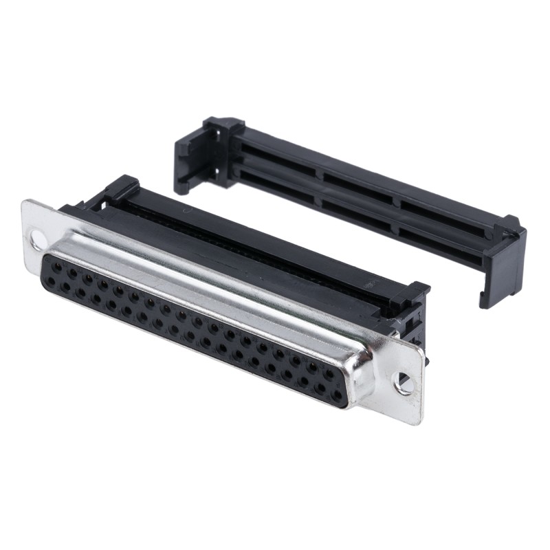 1 pcs - RS PRO 37 Way Cable Mount D-sub Connector Socket, 2.77mm Pitch