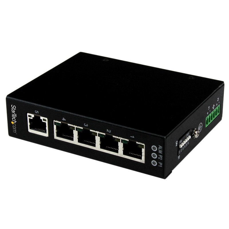 1 pcs - StarTech.com IES51000, Unmanaged 5 Port Gigabit Switch