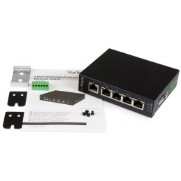 1 pcs - StarTech.com IES51000, Unmanaged 5 Port Gigabit Switch
