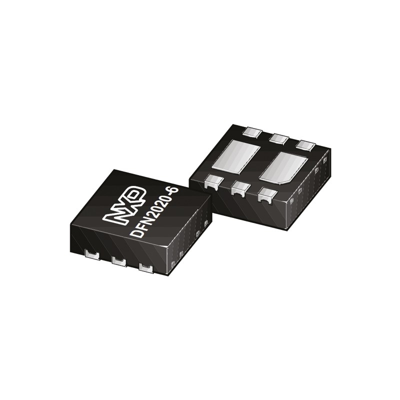 100 pcs - PMPB11EN,115 N-Channel MOSFET, 9 A, 30 V, 8-Pin DFN2020 Nexperia PMPB11EN,115