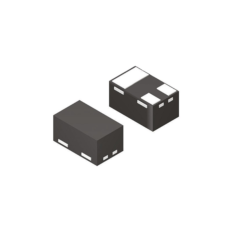 500 pcs - BC846BLP4-7B Diodes Inc BC846BLP4-7B NPN Transistor, 100 mA, 65 V, 3-Pin X2-DFN1006