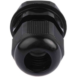 10 pcs - RS PRO Black Nylon Cable Gland, PG16 Thread, 10mm Min, 14mm Max, IP68