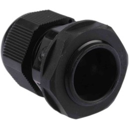 10 pcs - RS PRO Black Nylon Cable Gland, PG16 Thread, 10mm Min, 14mm Max, IP68