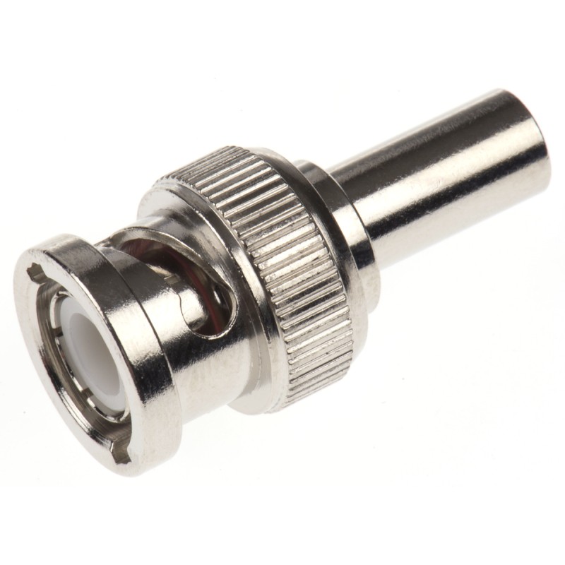 1 pcs - Amphenol, Plug Cable Mount BNC Connector, 50Ω, Crimp Termination, Straight Body